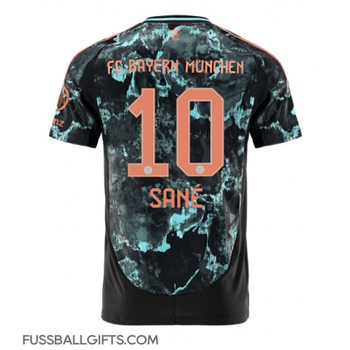 Bayern Munich Leroy Sane #10 Fußballbekleidung Auswärtstrikot 2024-25 Kurzarm